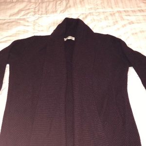 Maroon cardigan